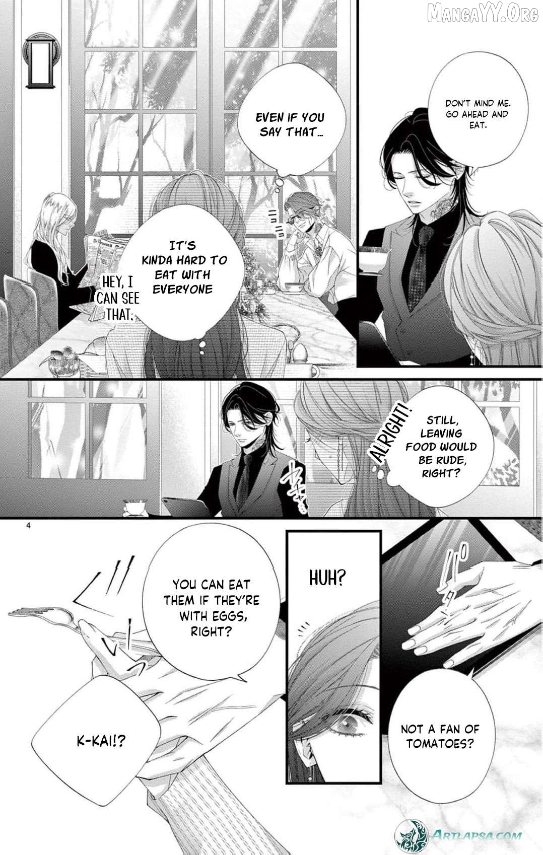 Chō wa aishū no ori ni torawareru Chapter 11 - page 7