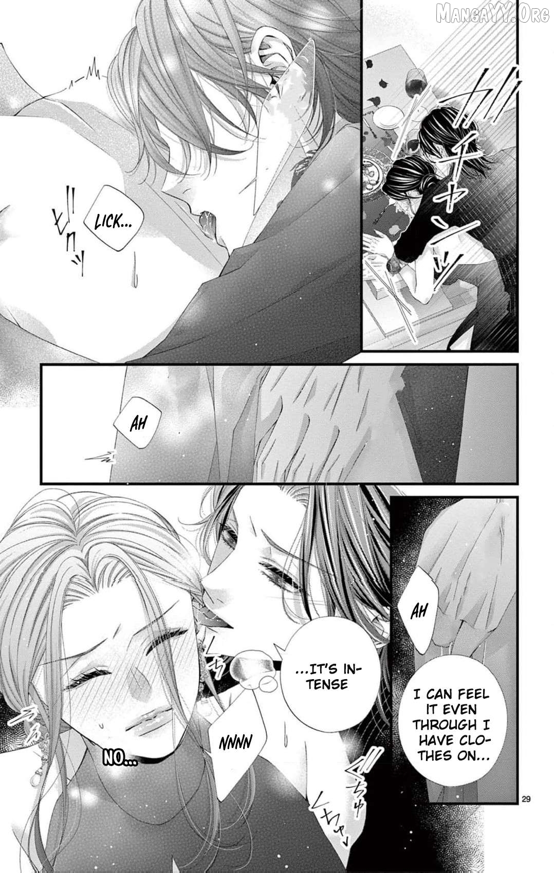 Chō wa aishū no ori ni torawareru Chapter 8 - page 32