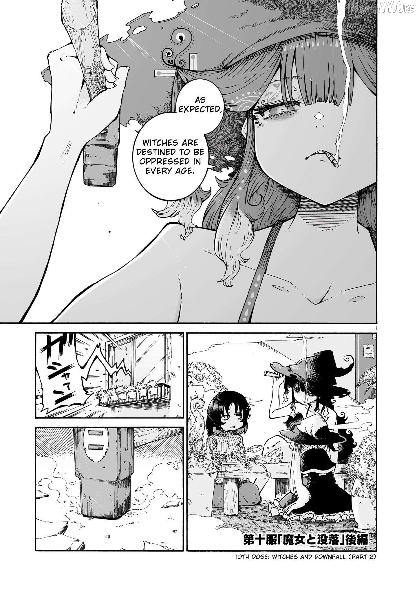 Majo to Kyurasu Chapter 10.2 - page 1