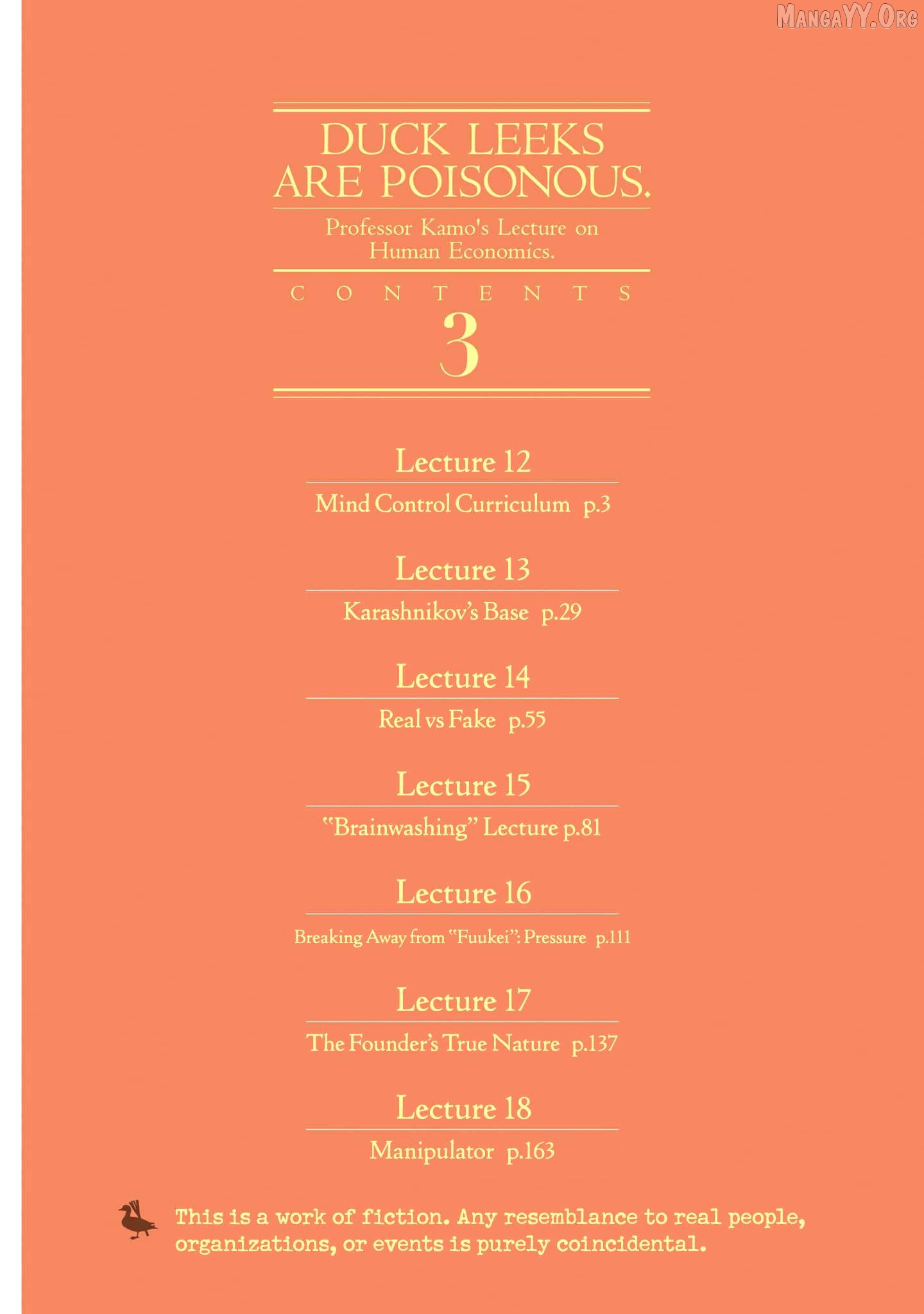 Kamo's Onion is Poisoned: Prof. Kamo's Lecture on "Human" Economics Chapter 12 - page 4