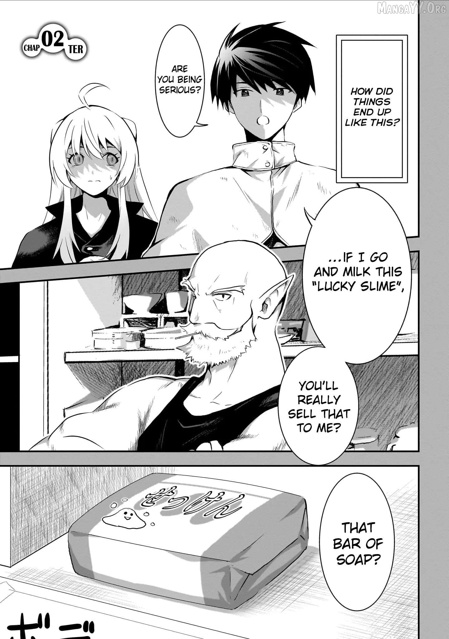 Milk-shibori Hunter no Isekai Sakunyuuki ~Nouka no Saenai Otoko ga Arayuru Shuzoku no Chiku-B o Moteasobi-toriko ni Suru~ Chapter 2 - page 2