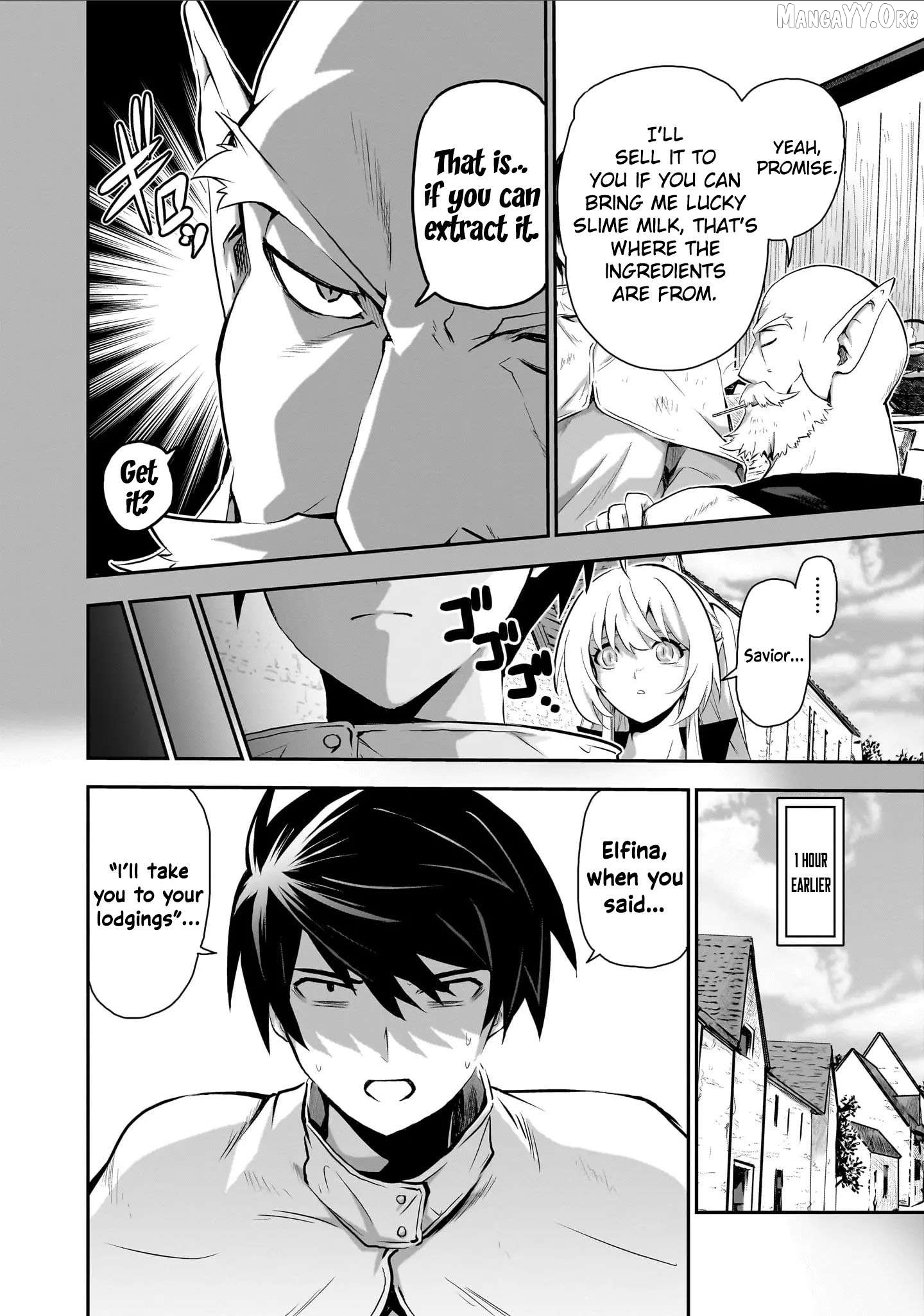 Milk-shibori Hunter no Isekai Sakunyuuki ~Nouka no Saenai Otoko ga Arayuru Shuzoku no Chiku-B o Moteasobi-toriko ni Suru~ Chapter 2 - page 3