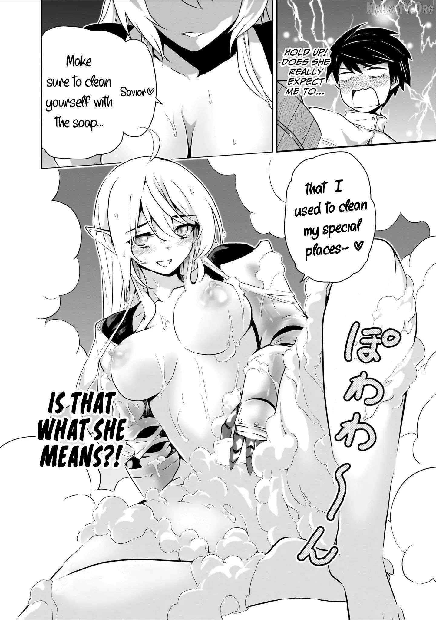Milk-shibori Hunter no Isekai Sakunyuuki ~Nouka no Saenai Otoko ga Arayuru Shuzoku no Chiku-B o Moteasobi-toriko ni Suru~ Chapter 2 - page 7