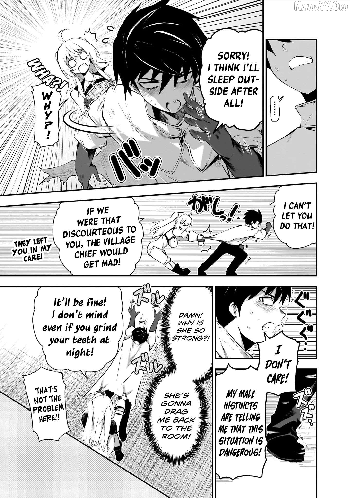 Milk-shibori Hunter no Isekai Sakunyuuki ~Nouka no Saenai Otoko ga Arayuru Shuzoku no Chiku-B o Moteasobi-toriko ni Suru~ Chapter 2 - page 8