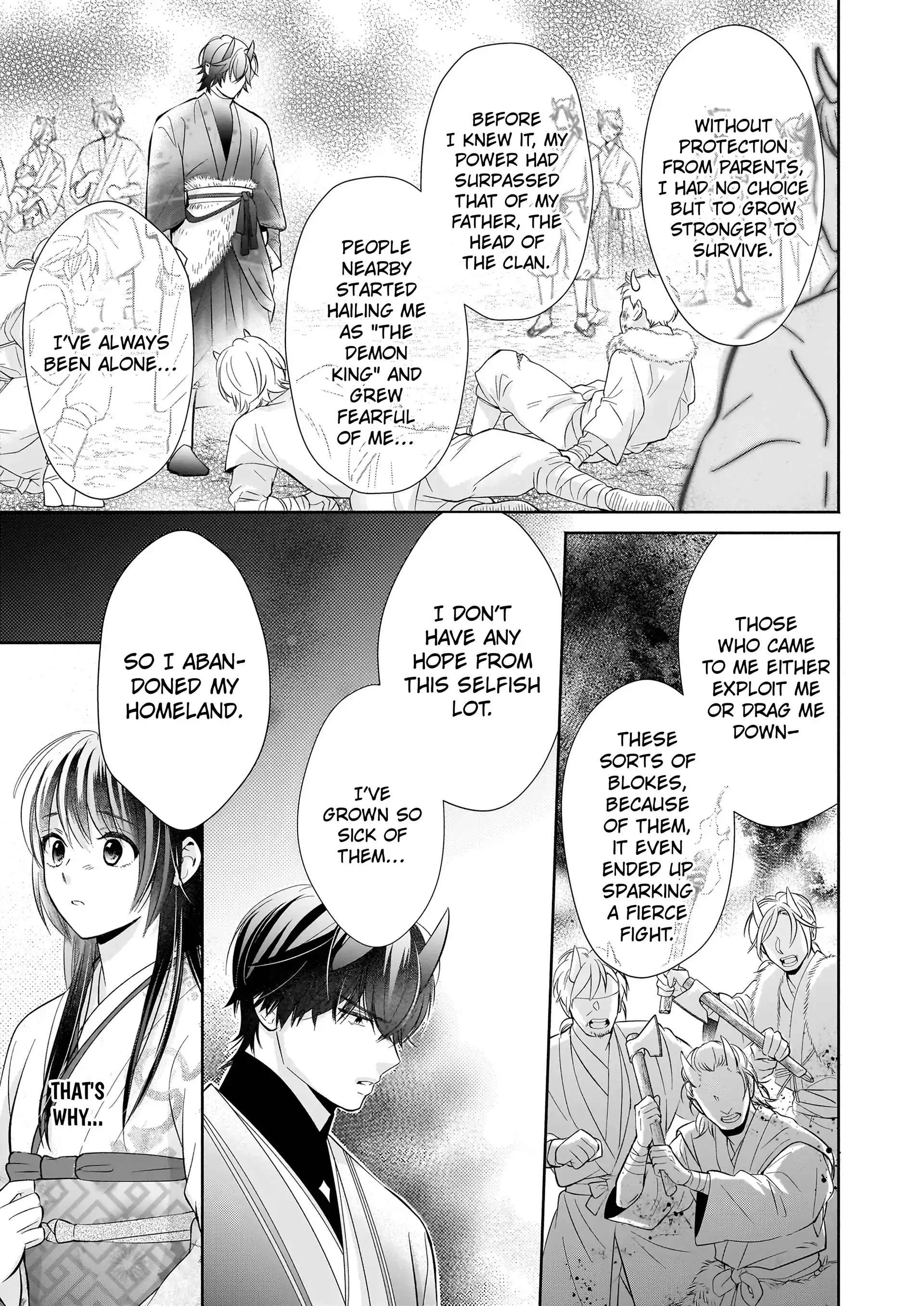 The Demon King's Beloved: Doting on the Abused Healing Maiden Chapter 5.2 - page 14
