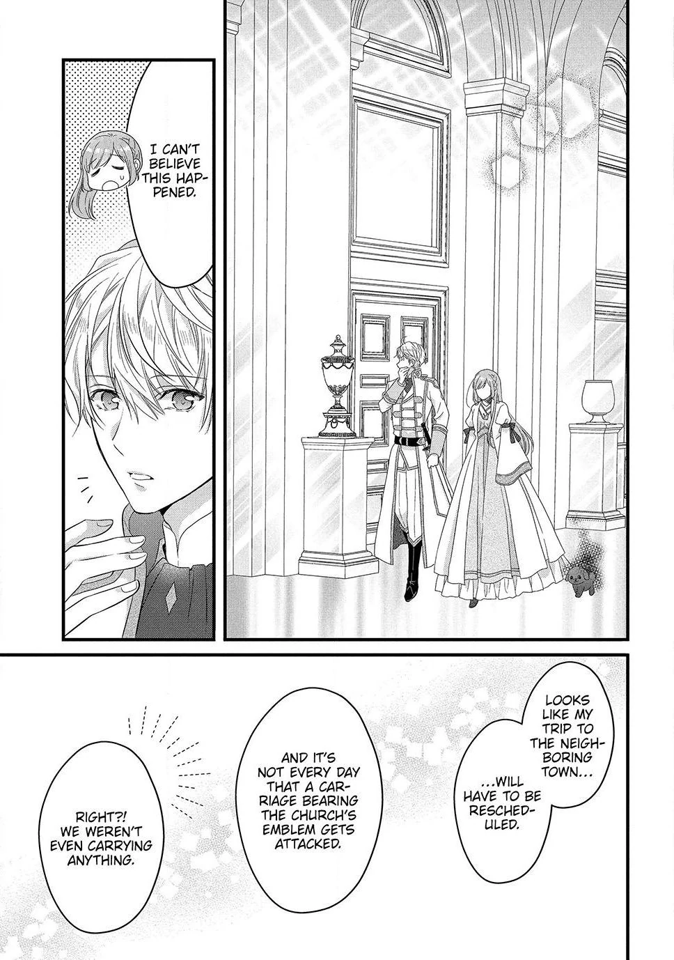 A Useless Saint and A Cursed Paladin <I Confessed to Make Memories but I was Proposed to Instead> Chapter 19.2 - page 10