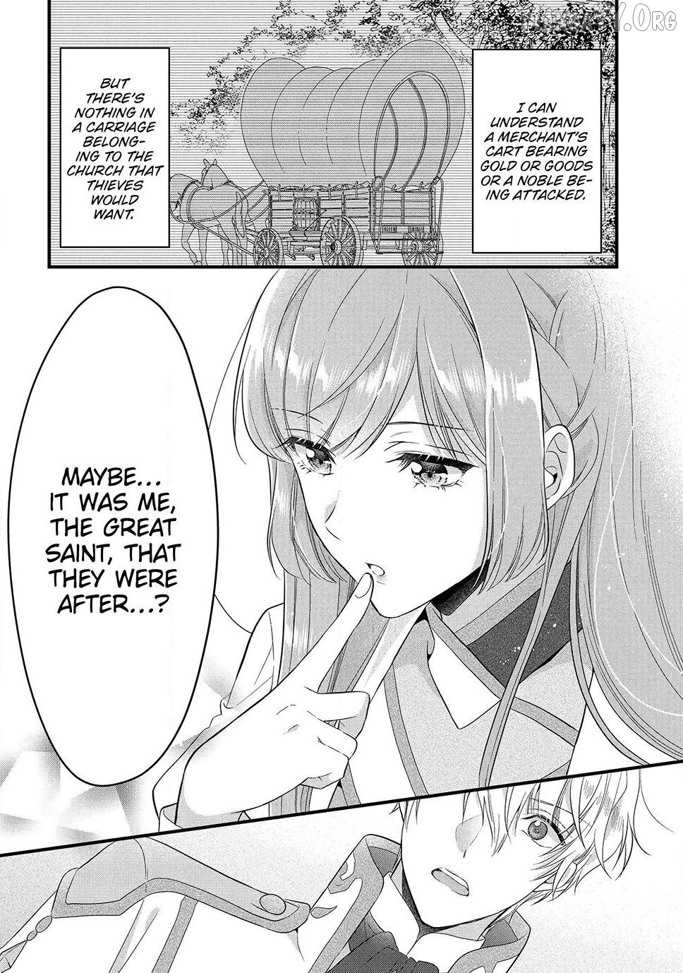 A Useless Saint and A Cursed Paladin <I Confessed to Make Memories but I was Proposed to Instead> Chapter 19.2 - page 11