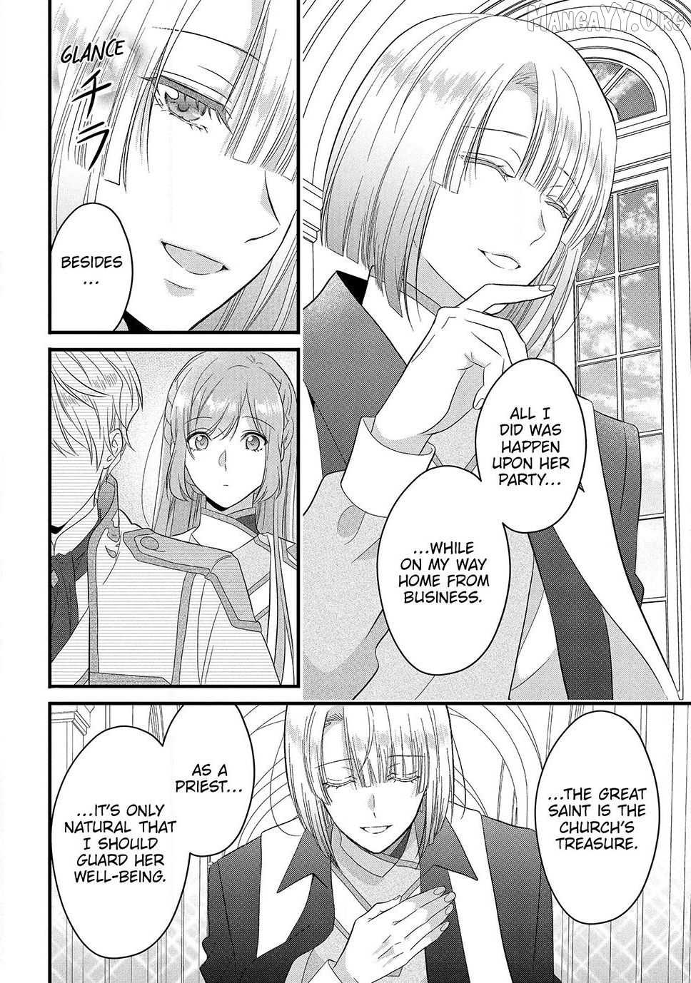 A Useless Saint and A Cursed Paladin <I Confessed to Make Memories but I was Proposed to Instead> Chapter 19.2 - page 5