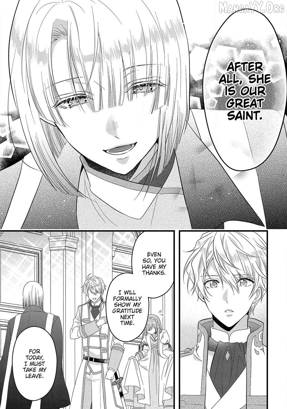 A Useless Saint and A Cursed Paladin <I Confessed to Make Memories but I was Proposed to Instead> Chapter 19.2 - page 6