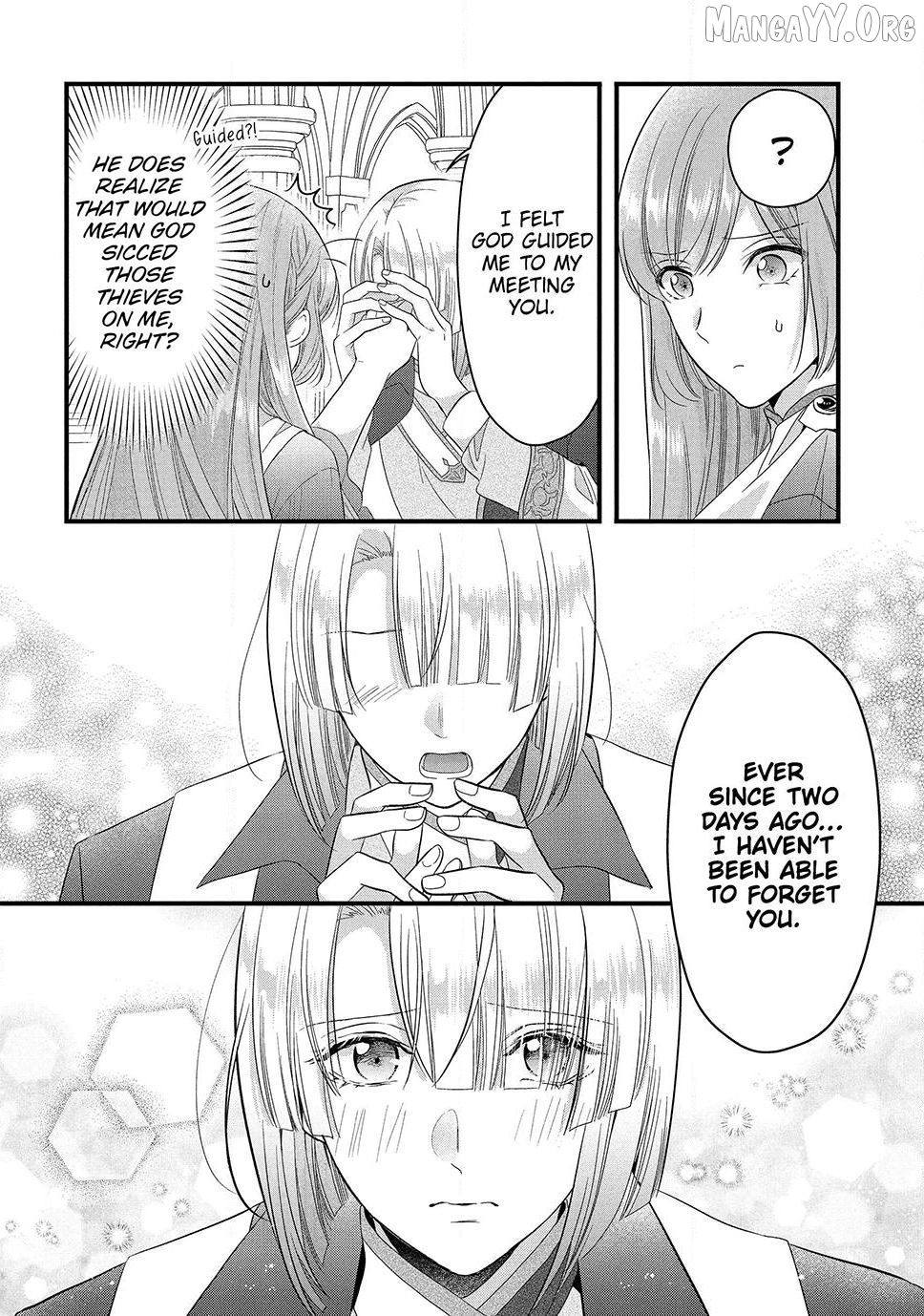 A Useless Saint and A Cursed Paladin <I Confessed to Make Memories but I was Proposed to Instead> Chapter 20.1 - page 8