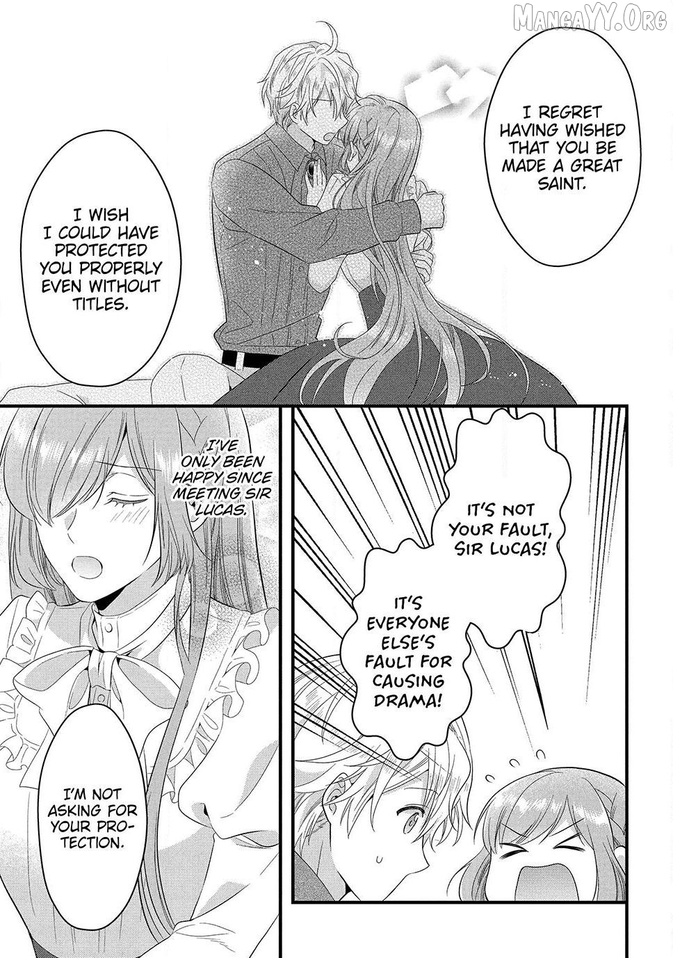 A Useless Saint and A Cursed Paladin <I Confessed to Make Memories but I was Proposed to Instead> Chapter 20.2 - page 13