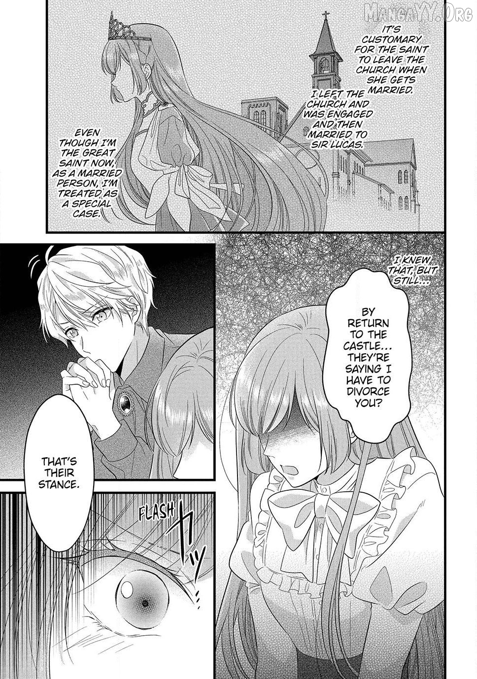 A Useless Saint and A Cursed Paladin <I Confessed to Make Memories but I was Proposed to Instead> Chapter 20.2 - page 3