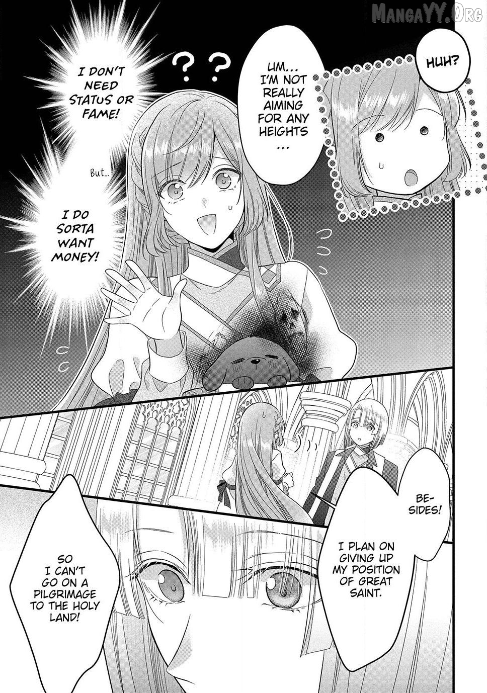 A Useless Saint and A Cursed Paladin <I Confessed to Make Memories but I was Proposed to Instead> Chapter 21.1 - page 7