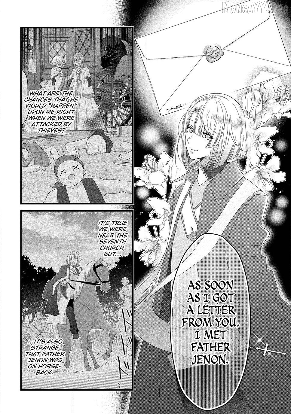 A Useless Saint and A Cursed Paladin <I Confessed to Make Memories but I was Proposed to Instead> Chapter 22.1 - page 18