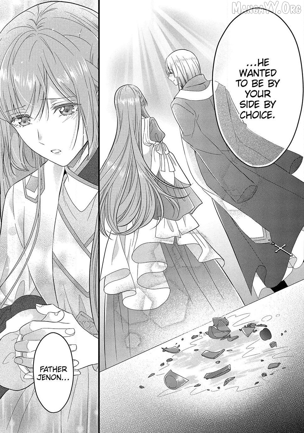 A Useless Saint and A Cursed Paladin <I Confessed to Make Memories but I was Proposed to Instead> Chapter 23.1 - page 11