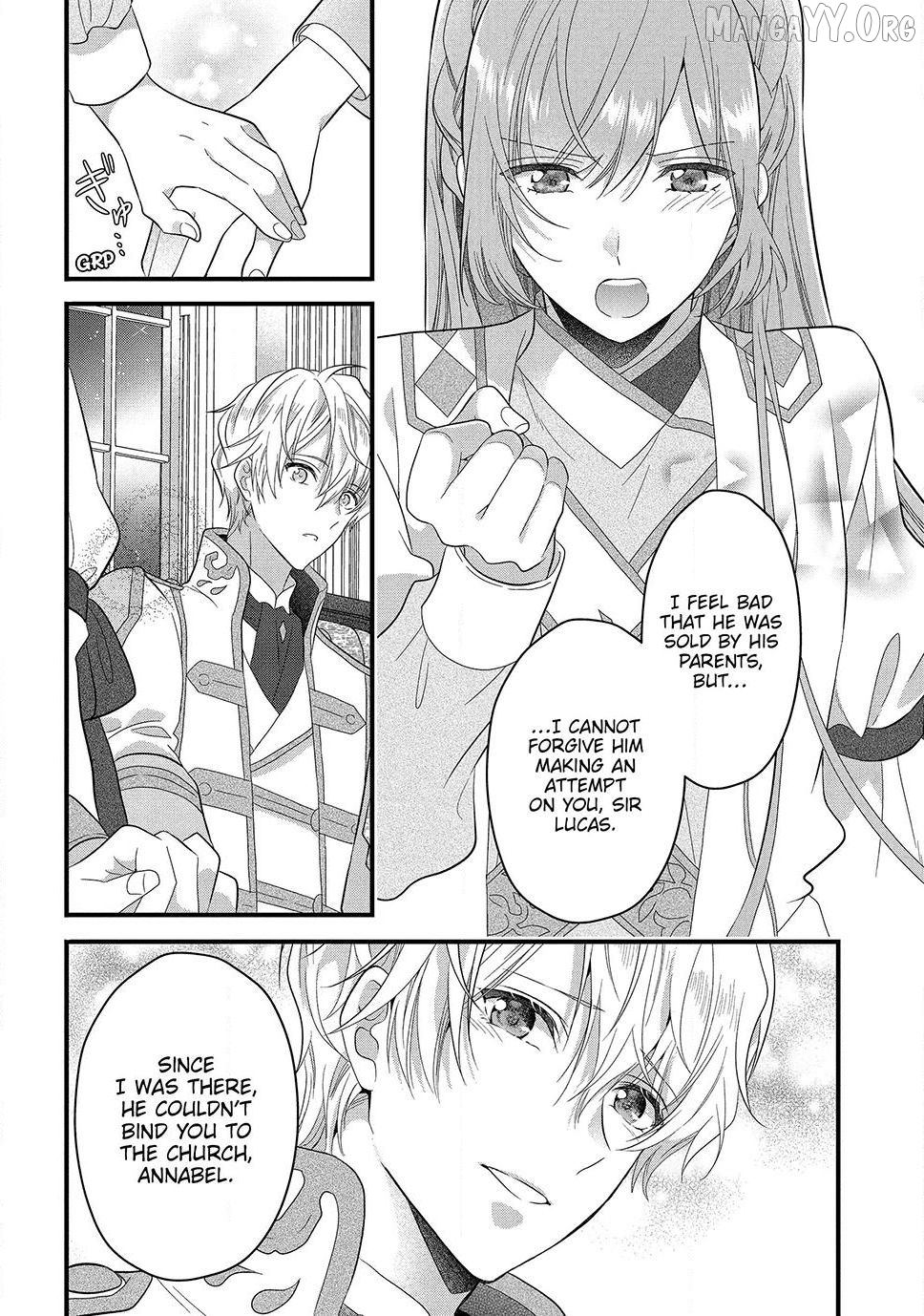 A Useless Saint and A Cursed Paladin <I Confessed to Make Memories but I was Proposed to Instead> Chapter 23.2 - page 9