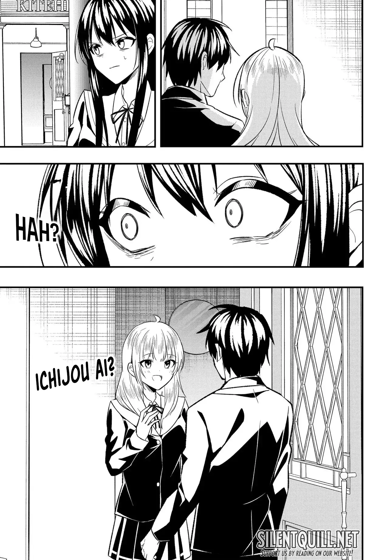 Jinsei Gyakuten ~Uwakisare, Enzai wo Kiserareta Orega, Gakuenichi no Bishoujo ni Natsukareru~ Chapter 6.1 - page 4
