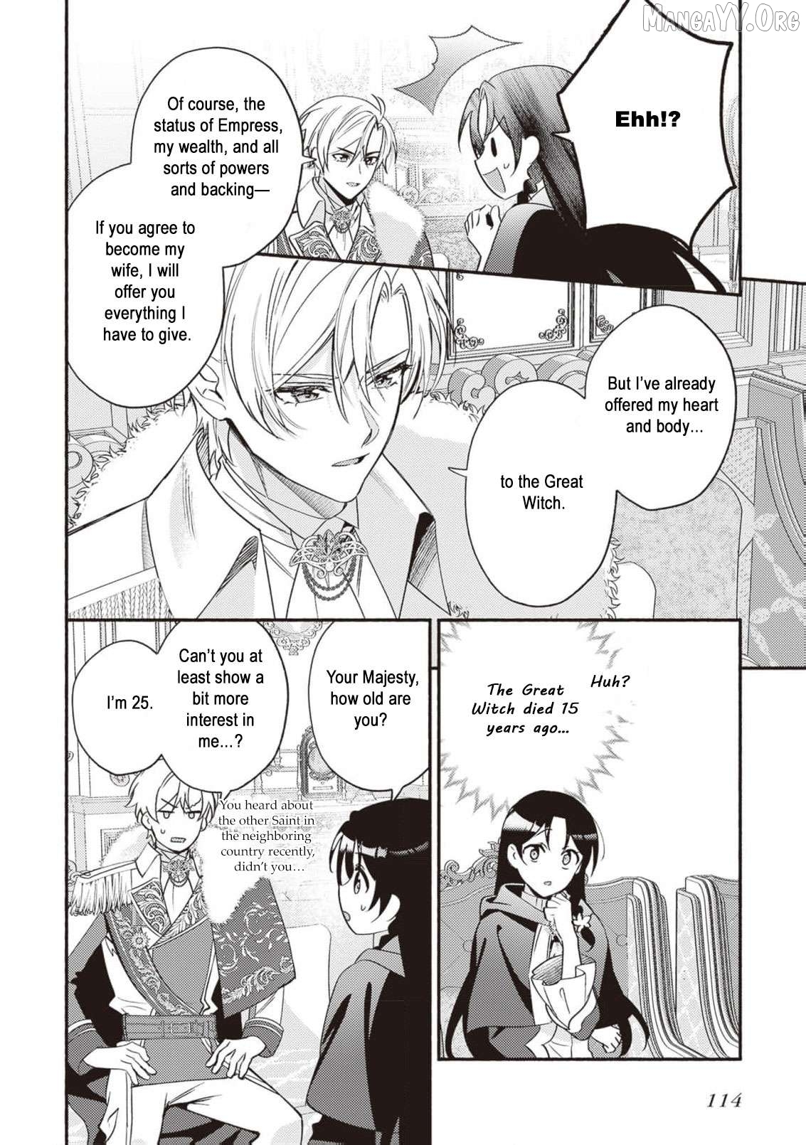 Once a Legendary Witch, Now a Misunderstood Saint Loved by the Emperor Chapter 4 - page 13