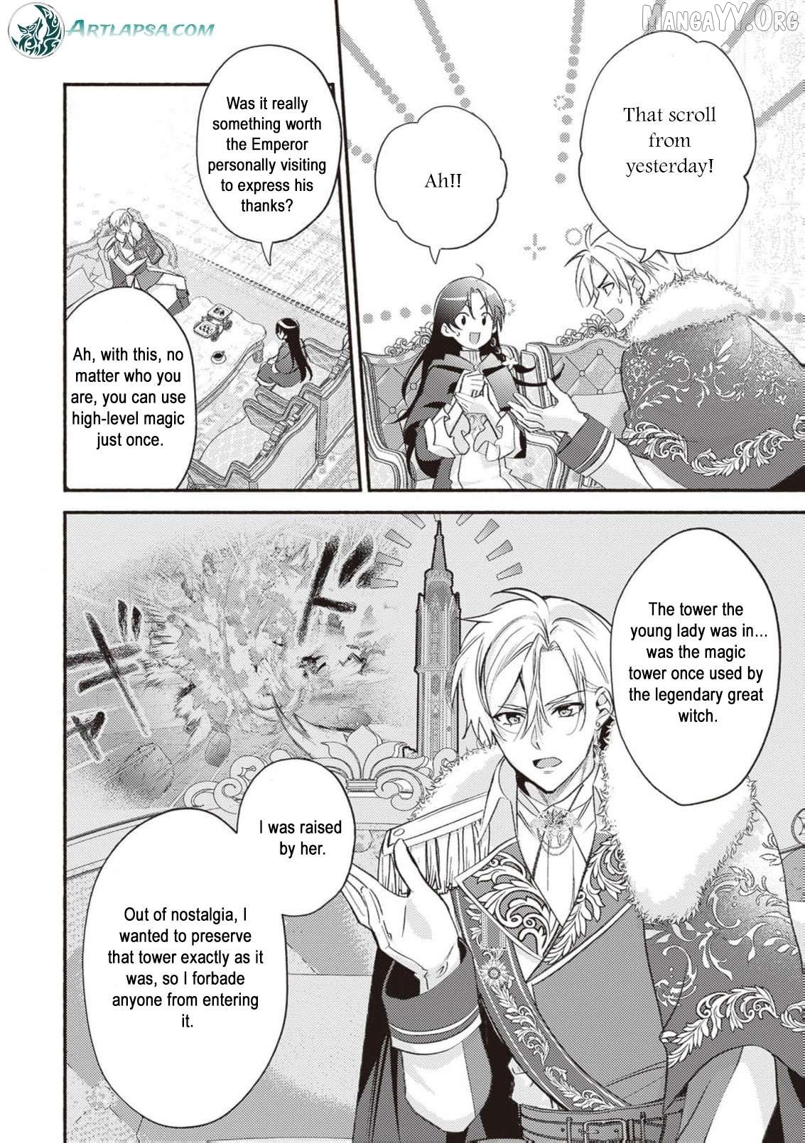 Once a Legendary Witch, Now a Misunderstood Saint Loved by the Emperor Chapter 4 - page 5