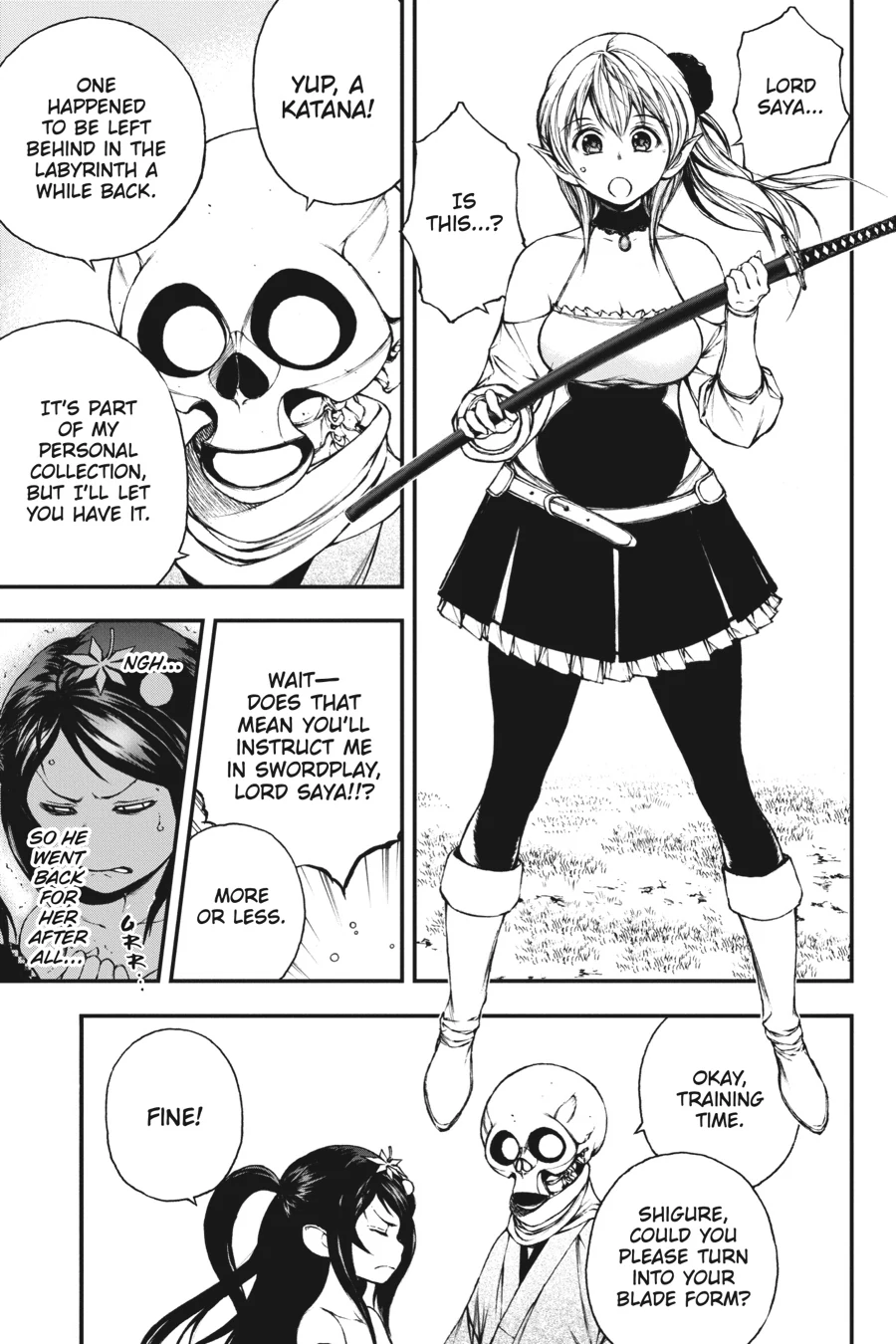 The Skeleton Enchanted by the Cursed Blade {Official} Chapter 9 - page 19