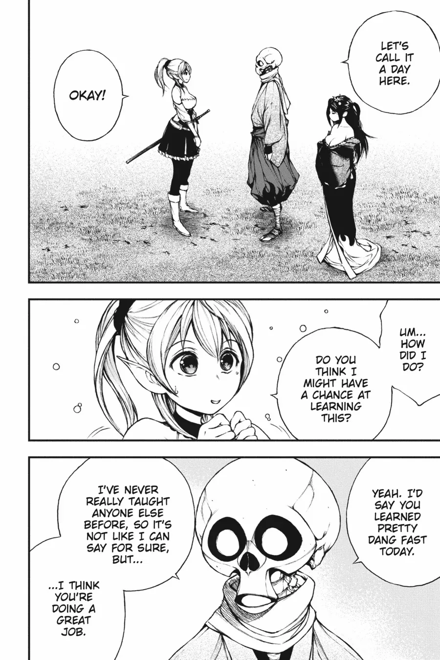 The Skeleton Enchanted by the Cursed Blade {Official} Chapter 9 - page 22