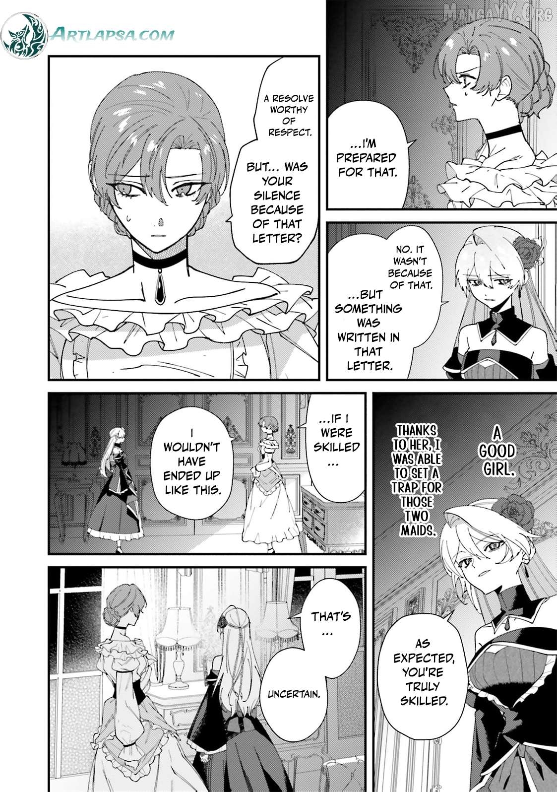 The Regressed Villainess Princess Rewrites Her Dark Past Chapter 6 - page 35