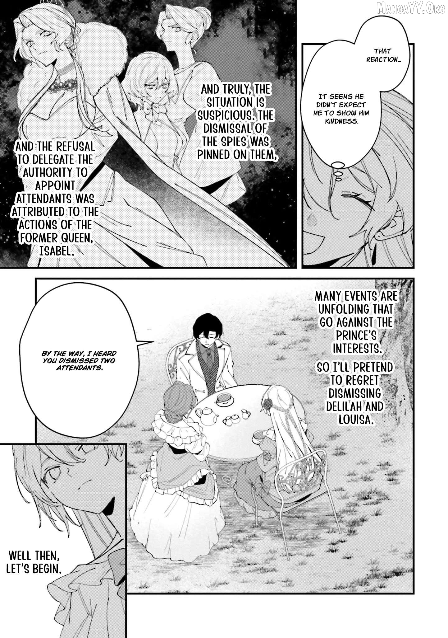 The Regressed Villainess Princess Rewrites Her Dark Past Chapter 7 - page 21