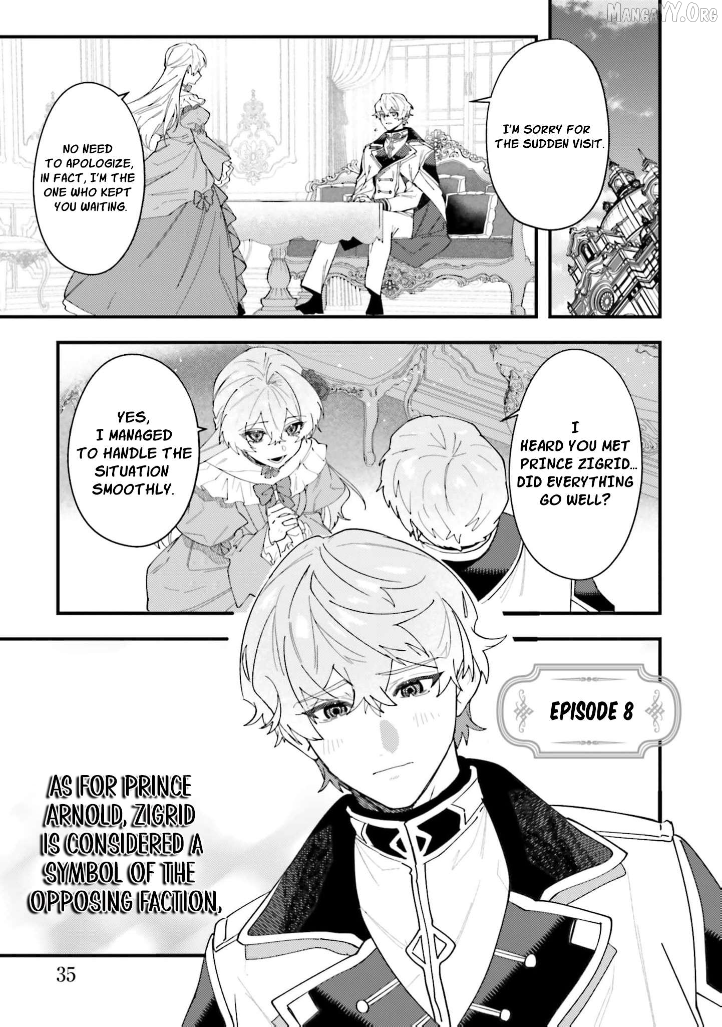 The Regressed Villainess Princess Rewrites Her Dark Past Chapter 8 - page 4