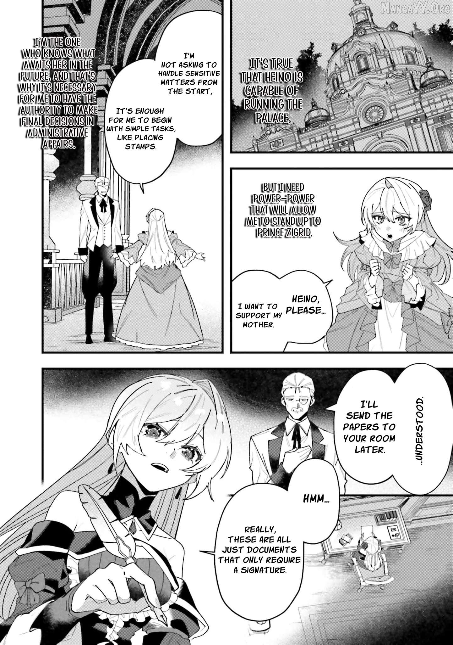 The Regressed Villainess Princess Rewrites Her Dark Past Chapter 8 - page 9