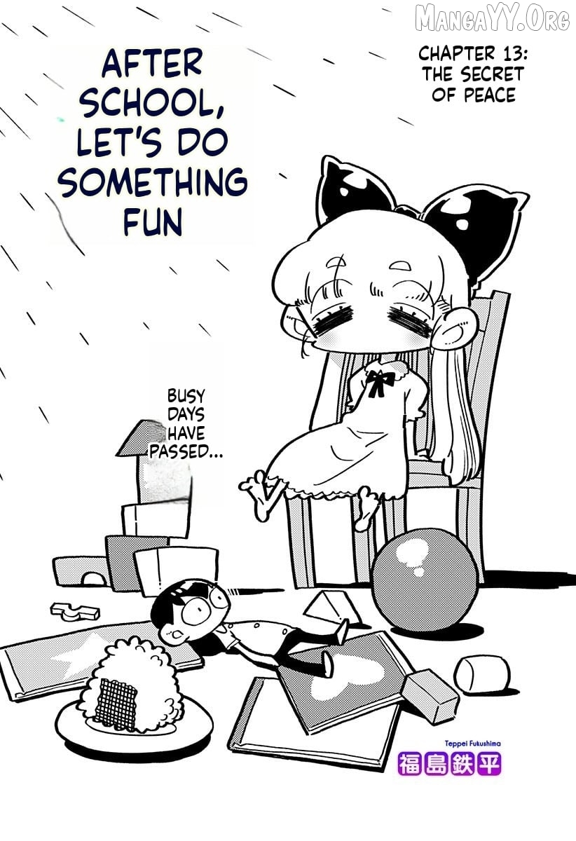 Houkago Himitsu Club Chapter 13 - page 1