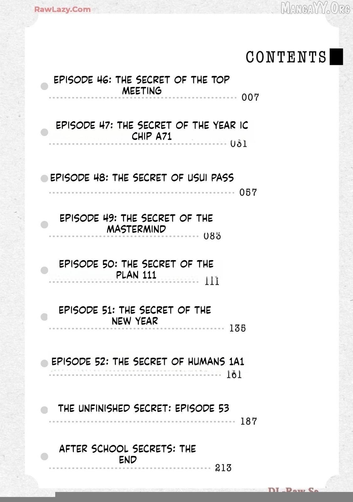 Houkago Himitsu Club Chapter 45 - page 6