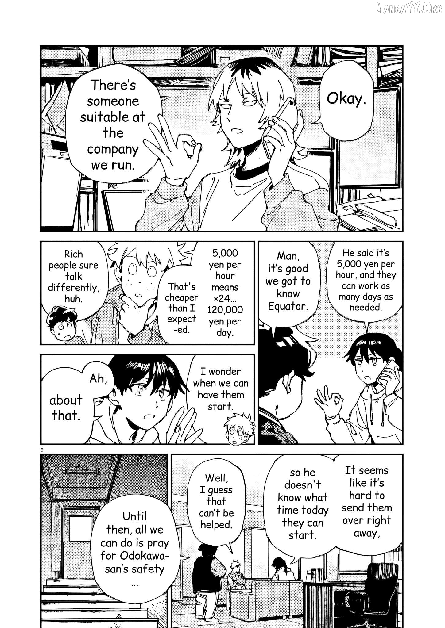 RoOT/Route of Odd Taxi Chapter 46 - page 8
