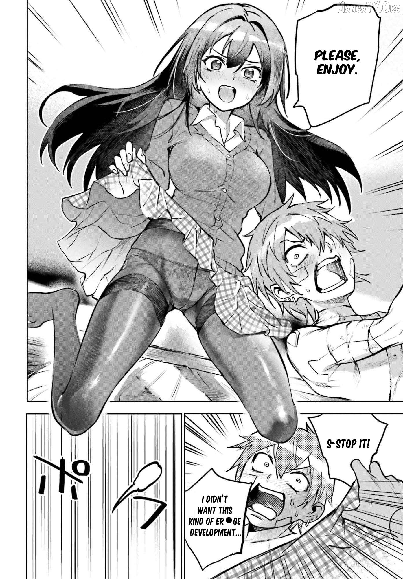 Danshi Kinsei Game Sekai de Ore ga Yarubeki Yuiitsu no Koto - Yuri no Ma ni Hasamaru Otoko to Shite Tensei shite shimaimashita Chapter 11 - page 22