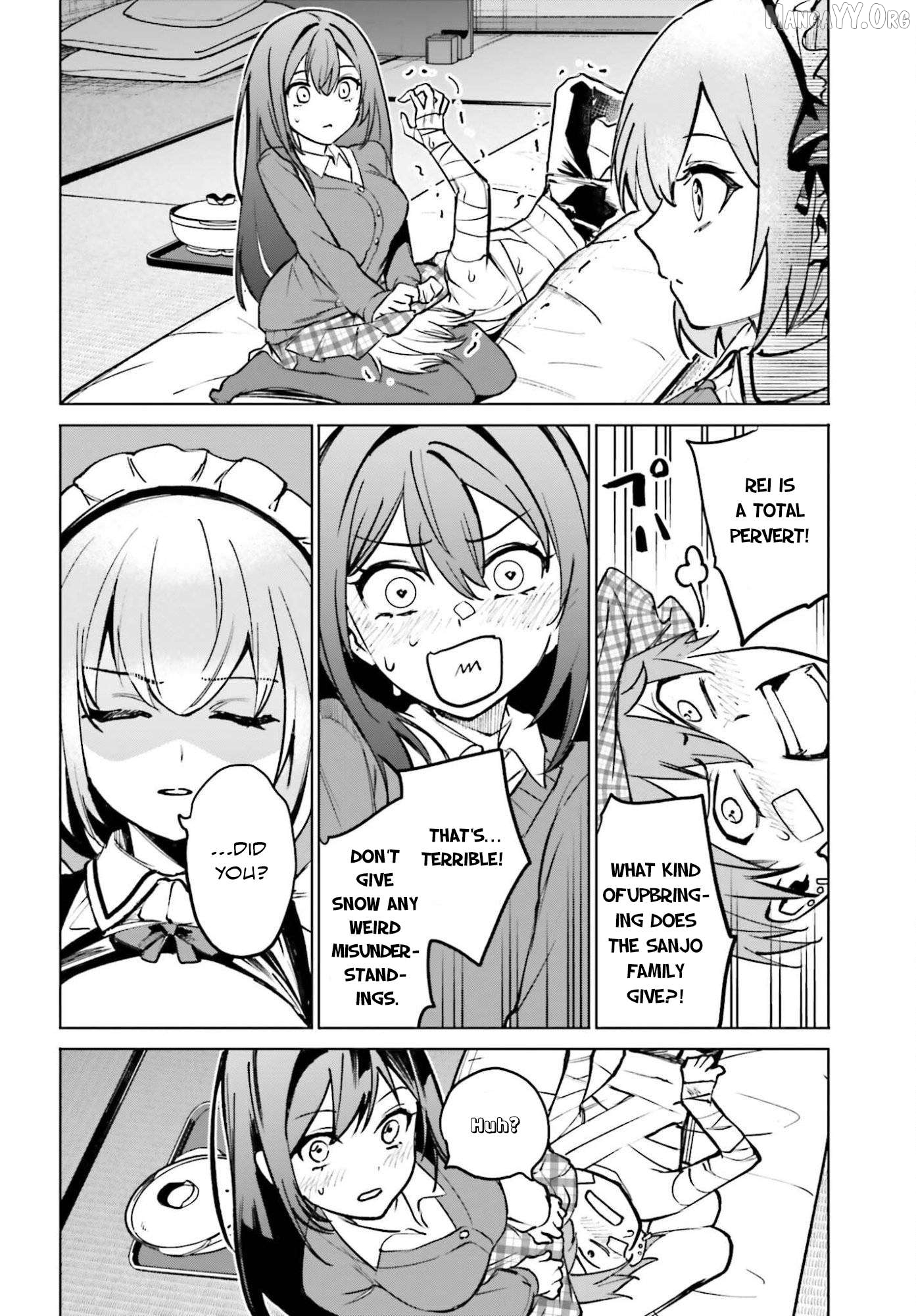 Danshi Kinsei Game Sekai de Ore ga Yarubeki Yuiitsu no Koto - Yuri no Ma ni Hasamaru Otoko to Shite Tensei shite shimaimashita Chapter 11 - page 24