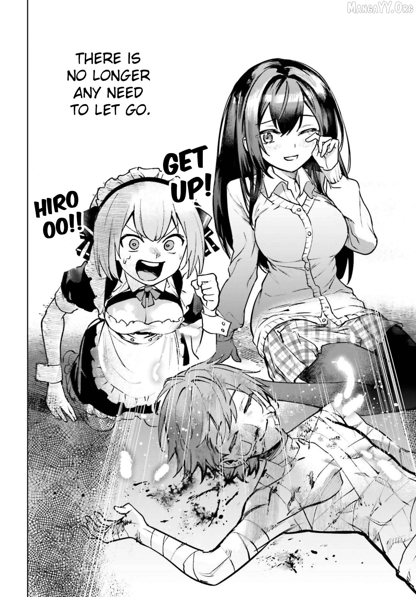 Danshi Kinsei Game Sekai de Ore ga Yarubeki Yuiitsu no Koto - Yuri no Ma ni Hasamaru Otoko to Shite Tensei shite shimaimashita Chapter 11 - page 32