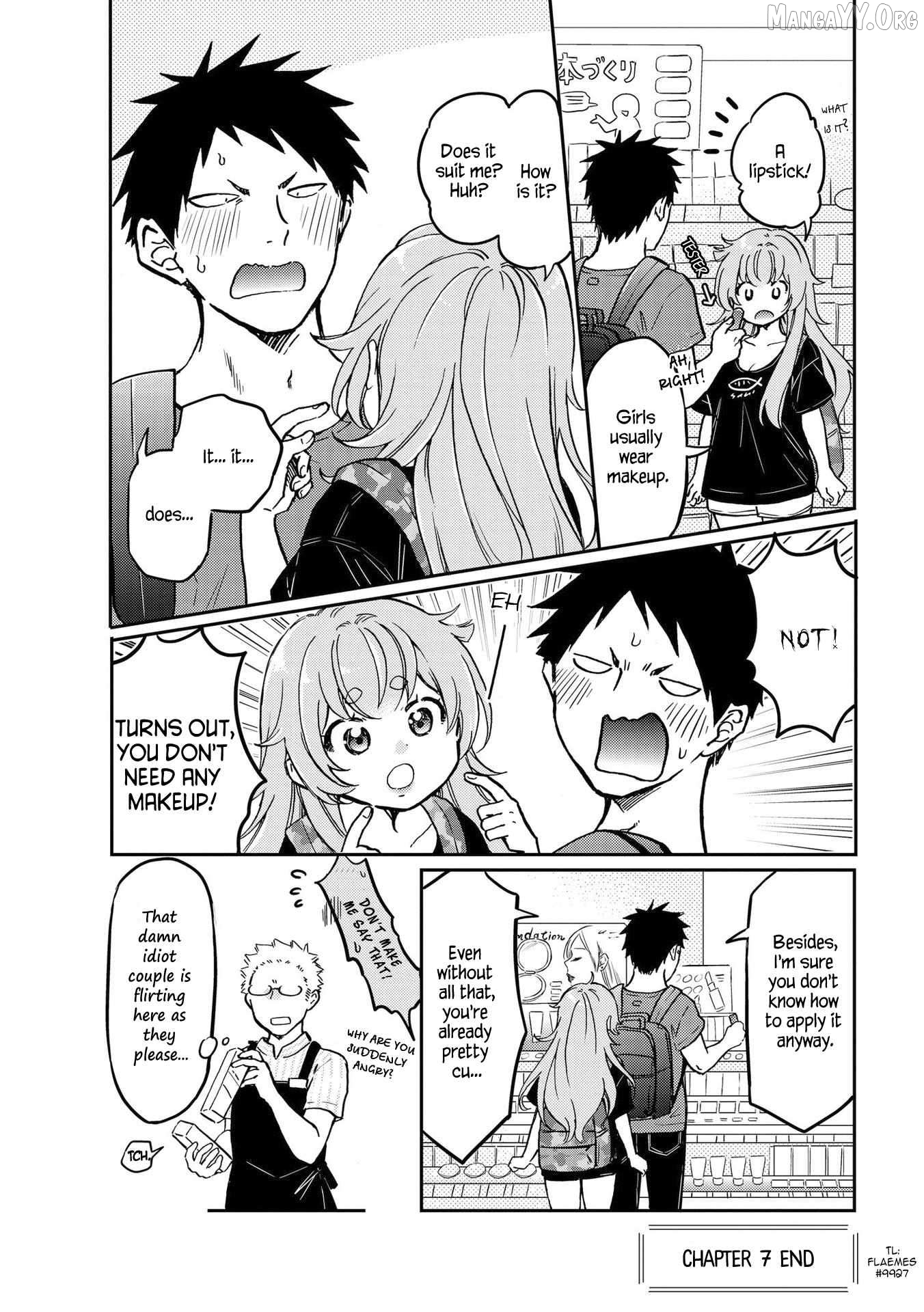 Umenosuke-kun wa Danshiryou no Onnanoko Chapter 7 - page 14