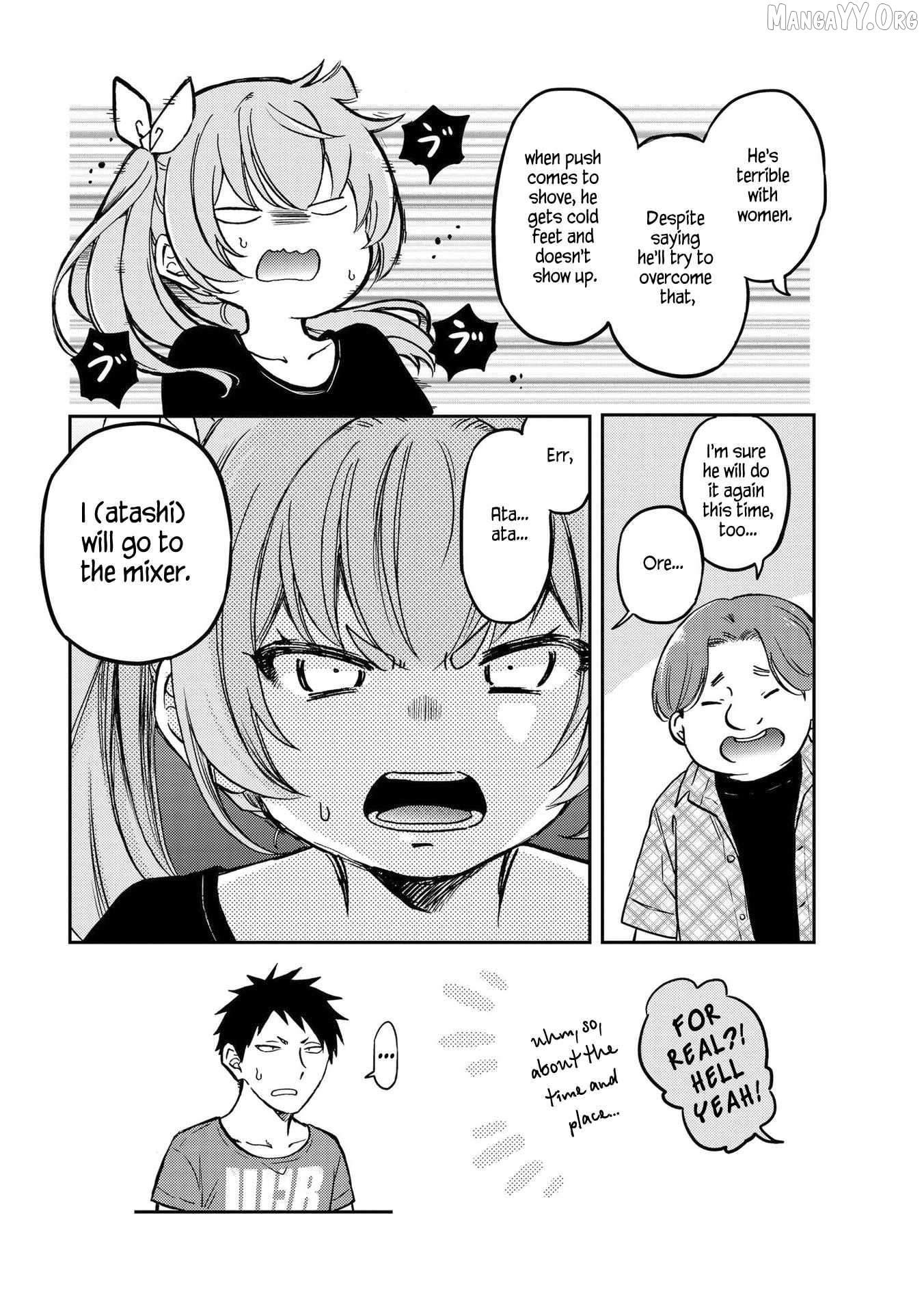Umenosuke-kun wa Danshiryou no Onnanoko Chapter 7 - page 5