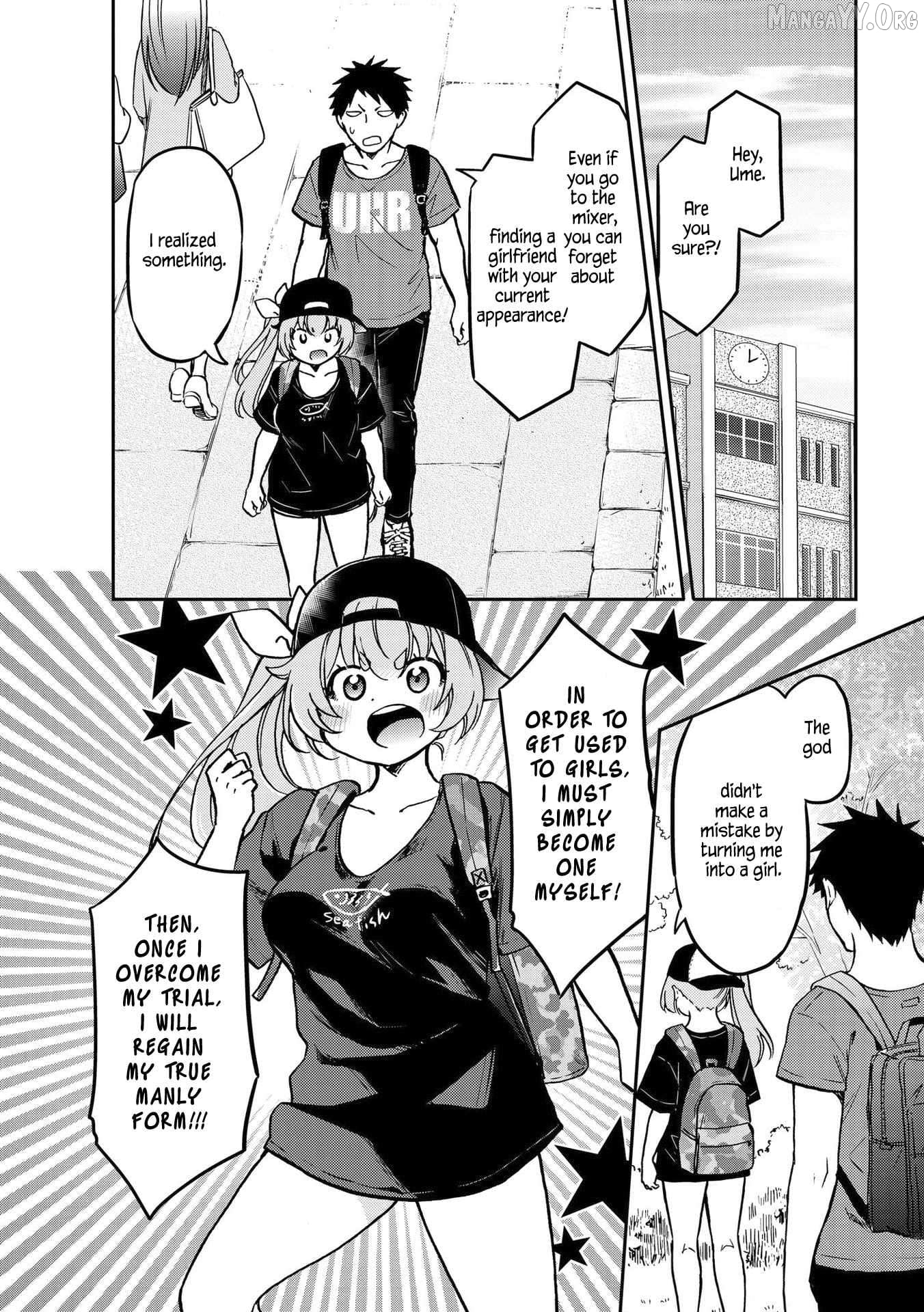 Umenosuke-kun wa Danshiryou no Onnanoko Chapter 7 - page 6