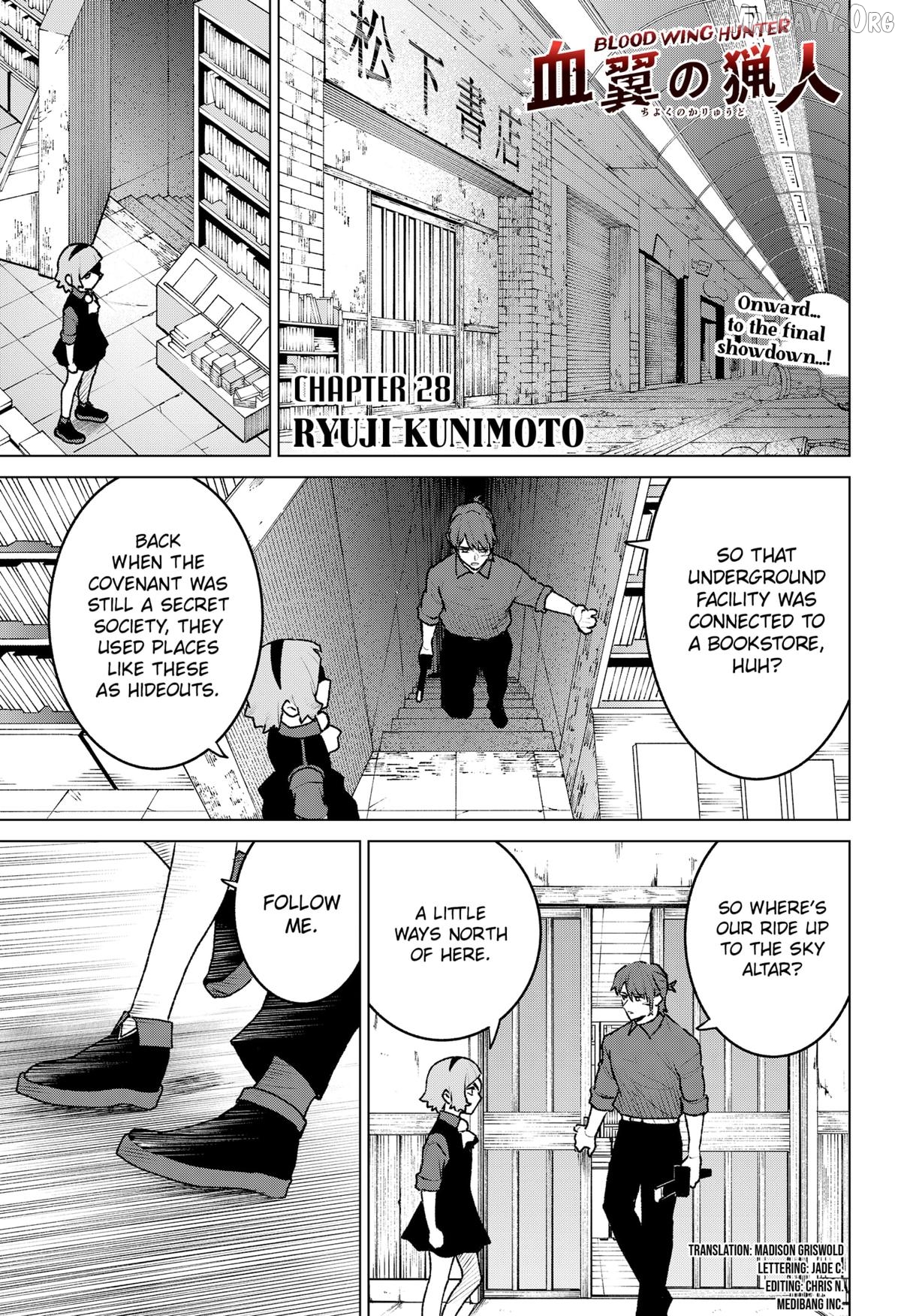 Blood Wing Hunter Chapter 28 - page 1