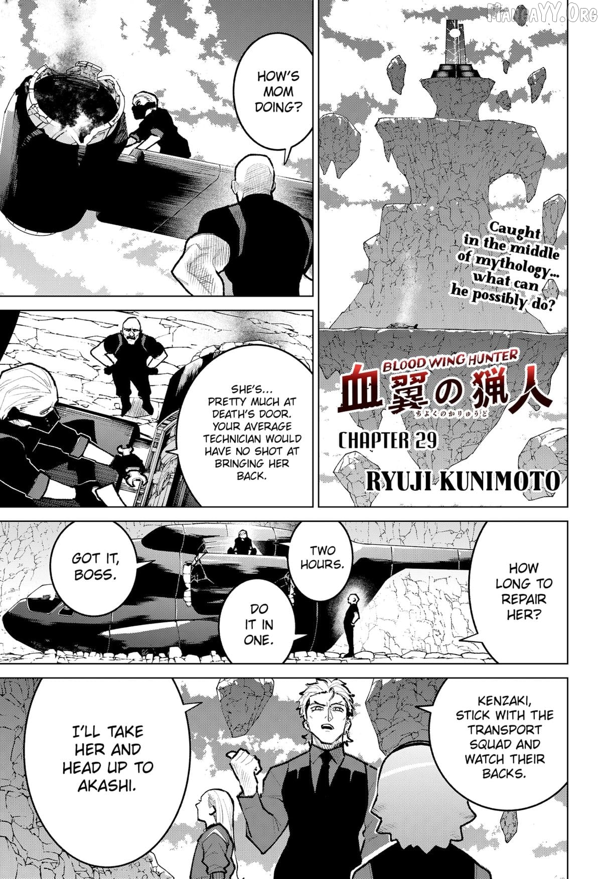 Blood Wing Hunter Chapter 29 - page 1