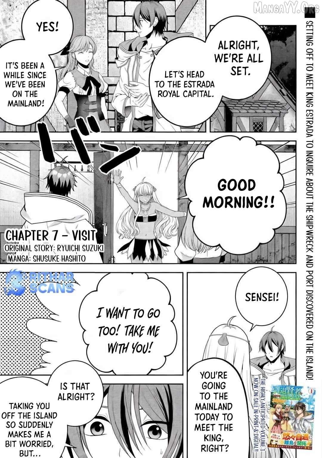 Intai Kenja wa Nonbiri Kaitaku Seikatsu wo Okuritai Chapter 7 - page 1