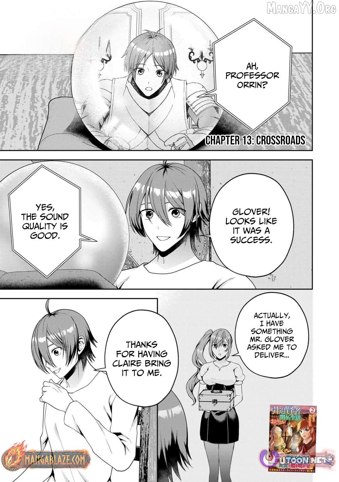 Intai Kenja wa Nonbiri Kaitaku Seikatsu wo Okuritai Chapter 13 - page 2
