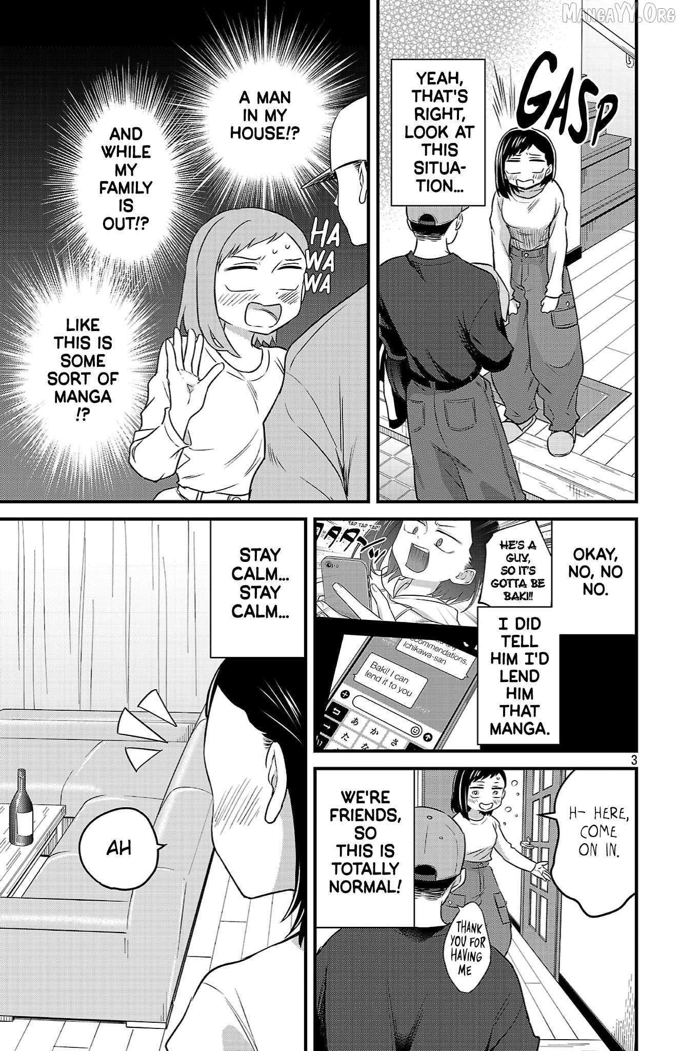 Boku no Kokoro no Yabai Yatsu: Love Comedy ga Hajimaranai Chapter 10 - page 3