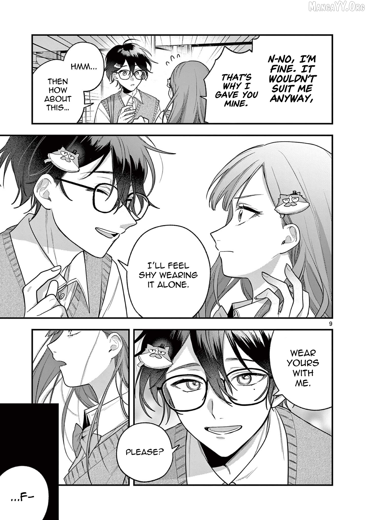Jyanome-san Wants to Smile! Chapter 4.1 - page 9