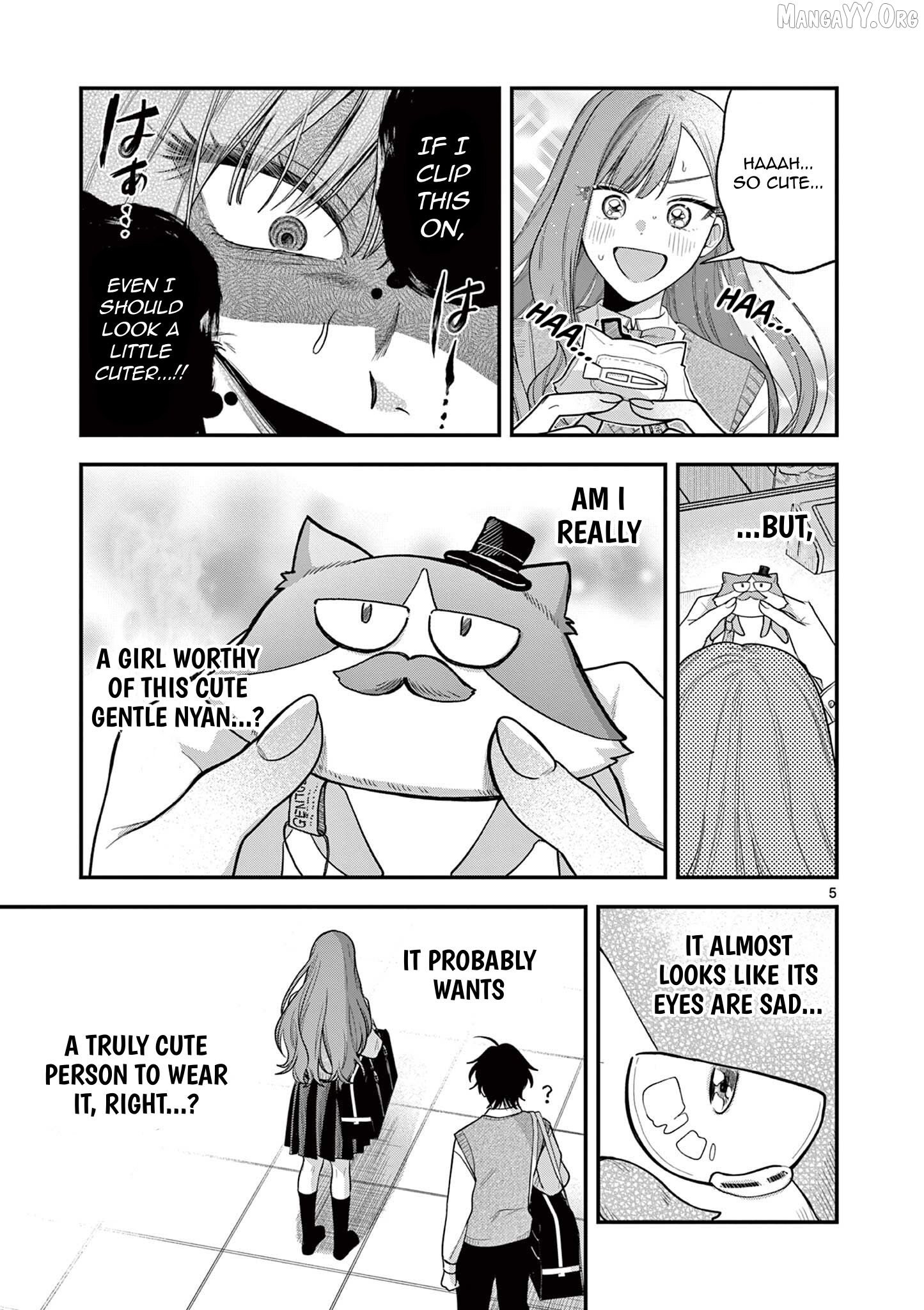 Jyanome-san Wants to Smile! Chapter 4.1 - page 5