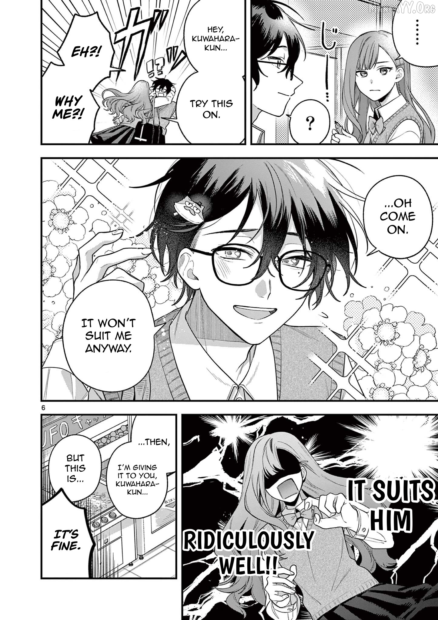 Jyanome-san Wants to Smile! Chapter 4.1 - page 6