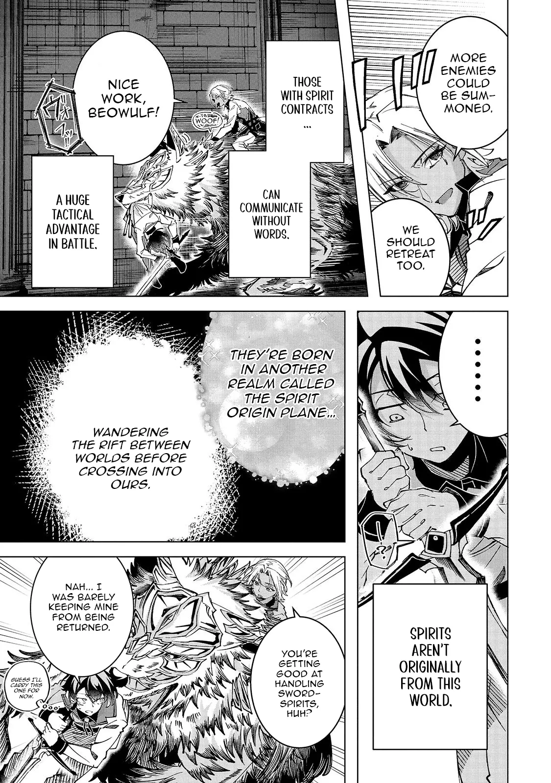 Spirit Master Who is Thought to be Hiding His True Ability is Actually Always Fighting Very Seriously Chapter 4.2 - page 7