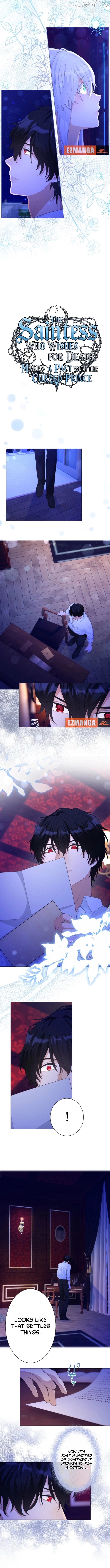 The Saint Who Longs for Death Made a Contract with the Cursed Prince Chapter 32 - page 2