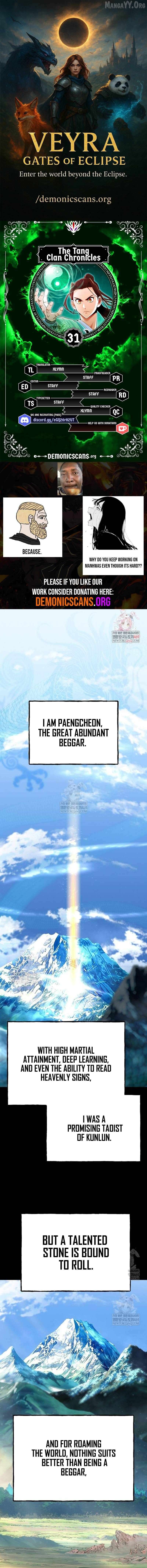 Chronicles of the Tang Sect Chapter 31 - page 1