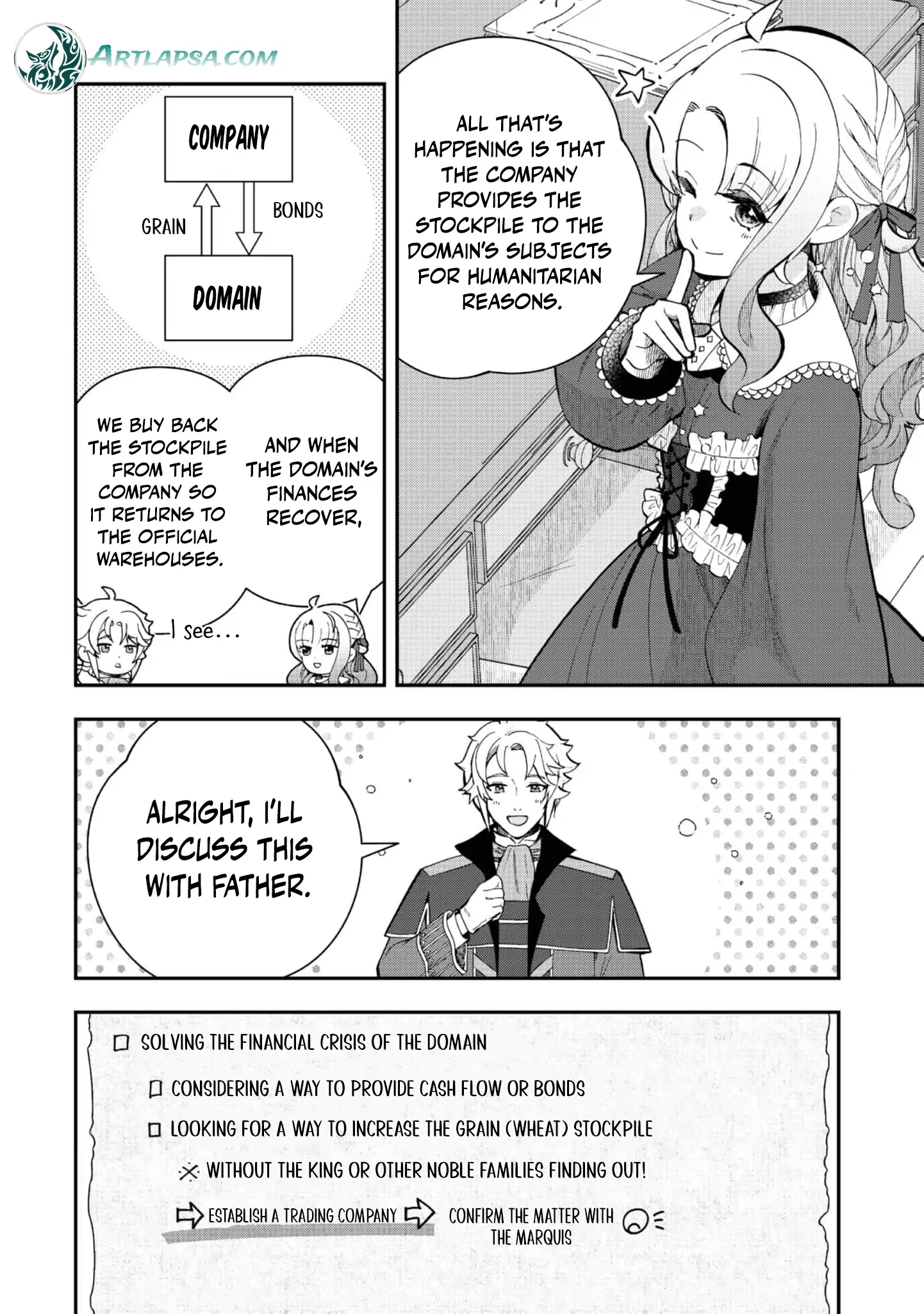 The Merchant Lady Uses the Power of Money to Dominate Chapter 6 - page 8